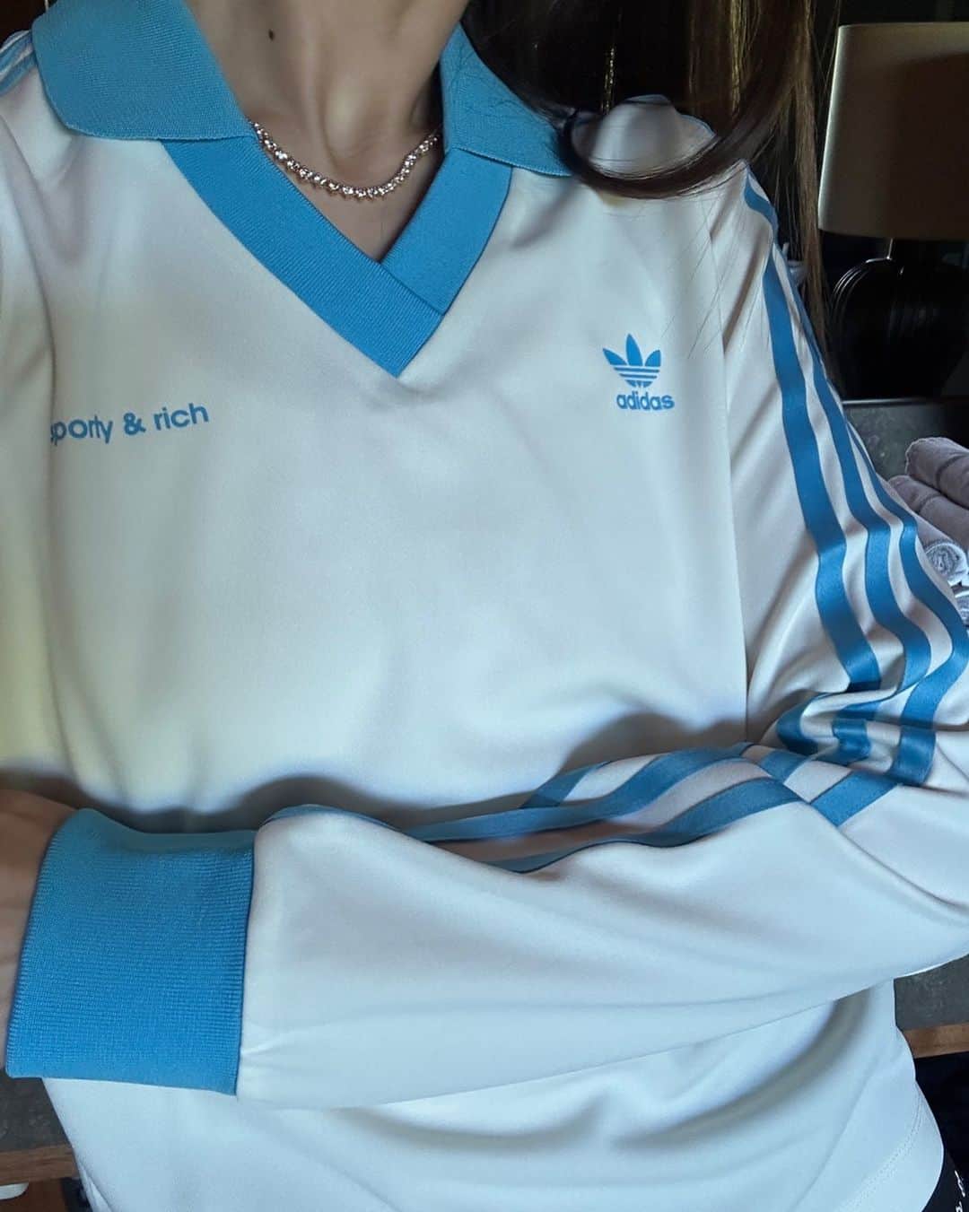 emilyのインスタグラム：「@sportyandrich x @adidasoriginals 🦋🦋🦋🦋🦋🦋🦋🦋」