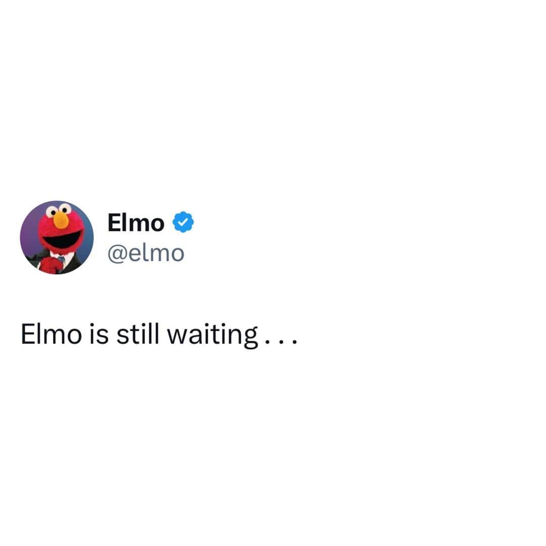 セサミストリートさんのインスタグラム写真 - (セサミストリートInstagram)「Do you know what @Elmo is waiting for? We will give you one guess in the comments. 👀🪨 🍪」4月15日 23時37分 - sesamestreet