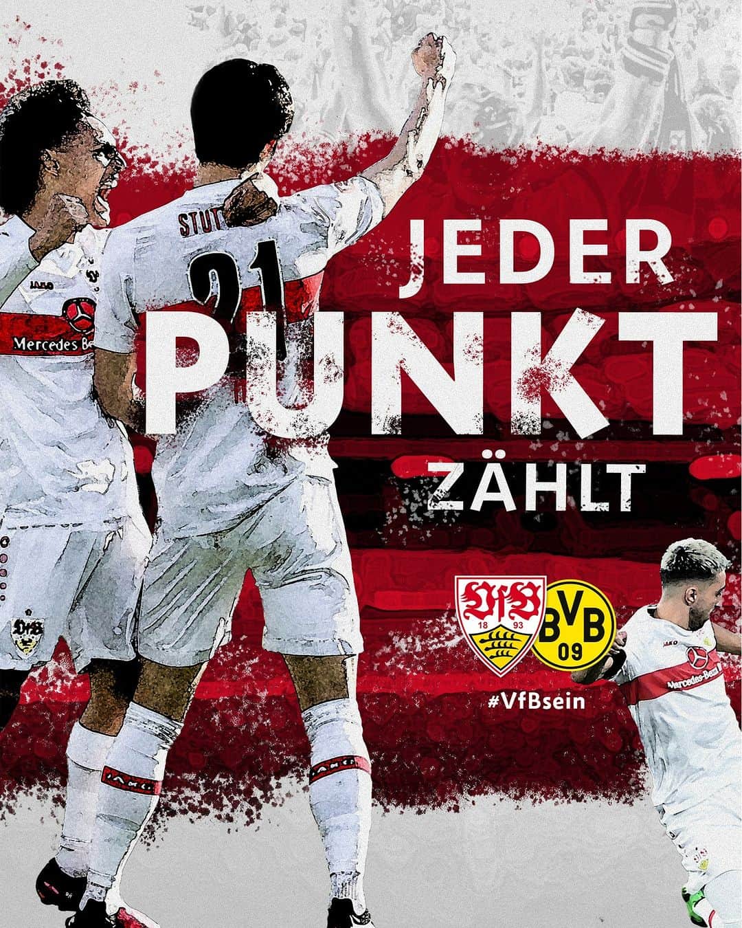 のインスタグラム：「🔥 M A T C H D A Y! 🔥 SWIPE ▶ Endlich wieder ➡ HEIMSPIEL!! 😍😍 #VfBsein 🔜 #VfBBVB | ⏰🗓 15:30 Uhr  _ [Anzeige] @brainhouse247 | #VfB #bundesliga #matchday #heimspiel #stuttgart #furchtlosundtreu #vfbstuttgart #vfbstuttgart1893 #VfBInsta」