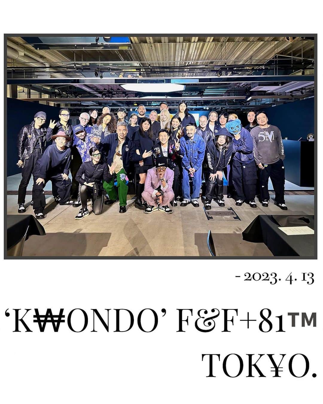 G-DRAGONさんのインスタグラム写真 - (G-DRAGONInstagram)「ようこそ！！🕺✨@kiiiondo @niketokyo @peaceminusonedotcom @natsuko.ete @verdy #ｸｫﾝﾄﾞ」4月15日 16時37分 - xxxibgdrgn