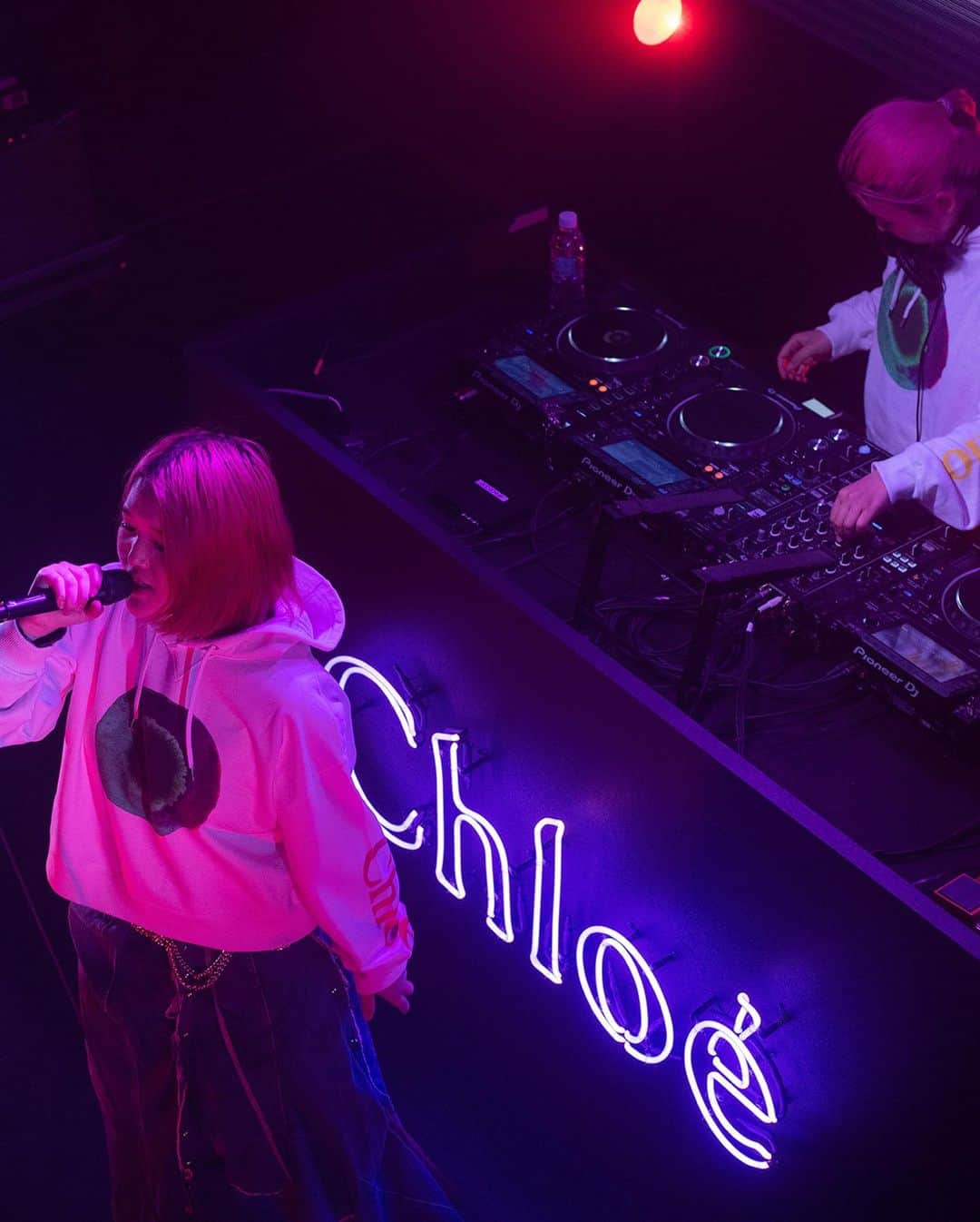 Chloéさんのインスタグラム写真 - (ChloéInstagram)「Chloé Club at Space Odd, Shibuya, Tokyo on 13 April 2023, featuring @avirgin519, @courtneyey, LDG, @leivaoficial_, @sapphireslows and @tamanaramen.  #ChloeInTokyo #ChloeClub」4月15日 17時12分 - chloe