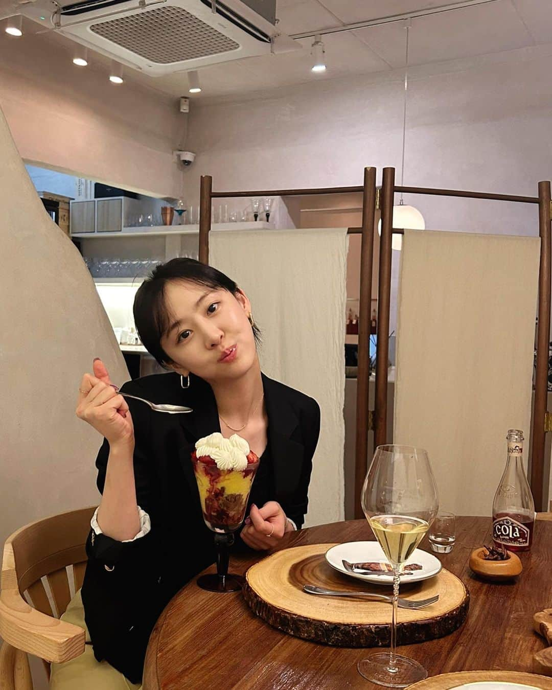 ダソム さんのインスタグラム写真 - (ダソム Instagram)「디저트 사랑해요🫶진짜루」4月15日 17時36分 - som0506