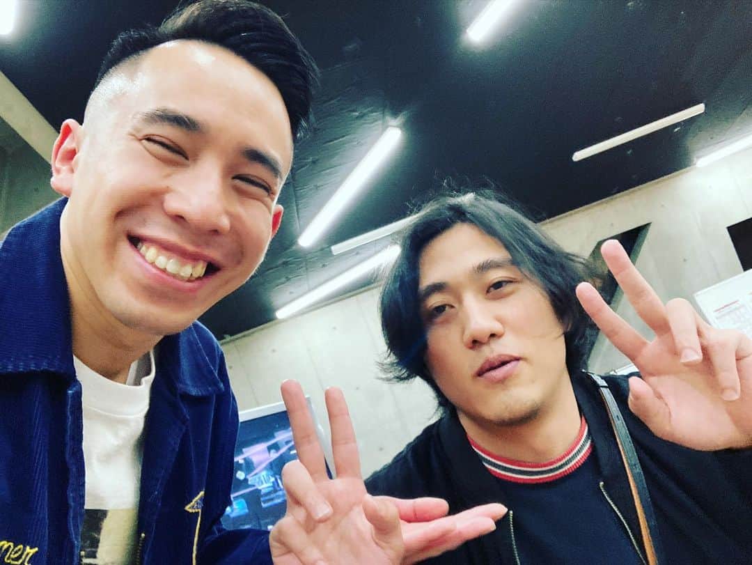のインスタグラム：「マリーマリータコス🌮🌮🌮と 素敵じゃないか柏木さん✌️  いつもマリーマリーを気にかけてくれる超優しい先輩✨」