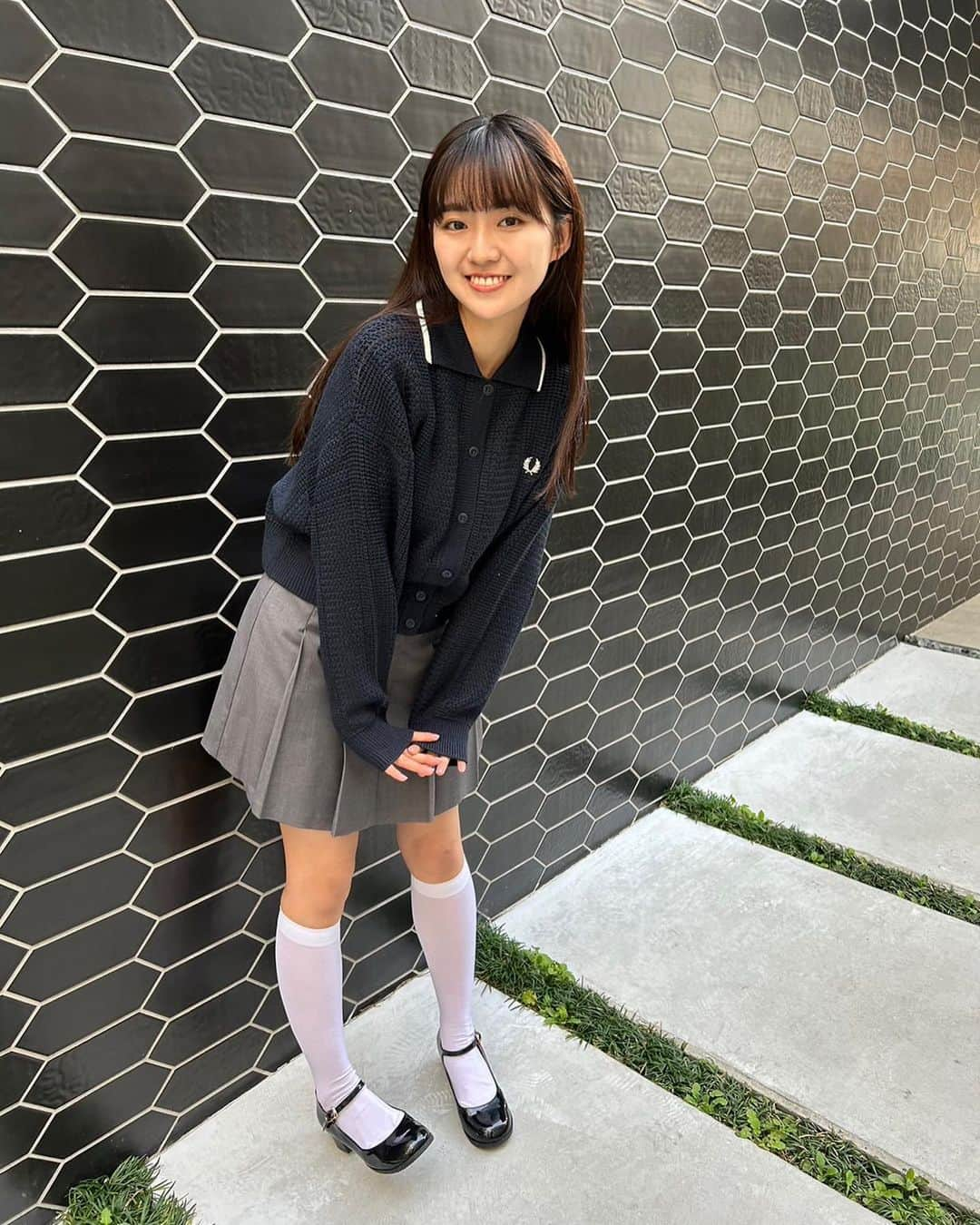 豊田留妃さんのインスタグラム写真 - (豊田留妃Instagram)「フレッドペリーほんとかわいい🫠  #run_clothes #ootd #fredperry #lilybrown #fint #balenciaga #beams」4月15日 18時41分 - runstagram_717