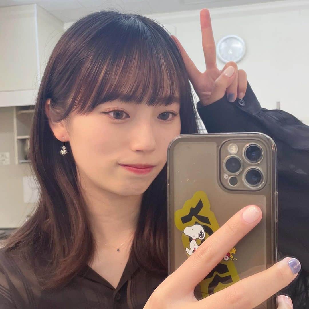 有働優菜さんのインスタグラム写真 - (有働優菜Instagram)「鏡越しでこんにちは」4月15日 18時53分 - yuna_udo_