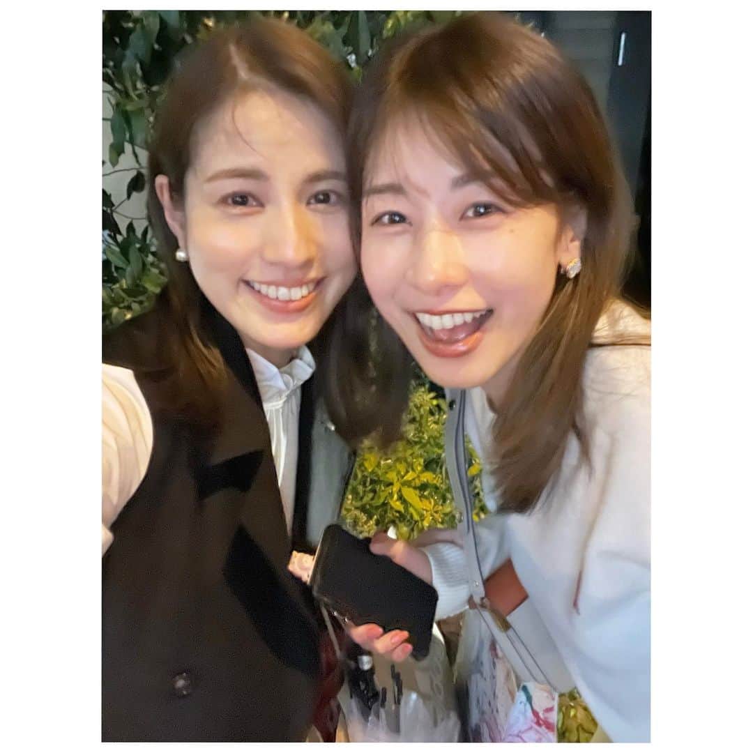 永島優美のインスタグラム：「* 数年ぶりに加藤さんとごはんに行ってきました🫢 いつお会いしても後輩思いでパワフルな先輩です✨  また今度、加藤さん家のマロちゃん🐈にも会えたら良いなぁ❤️🐾」