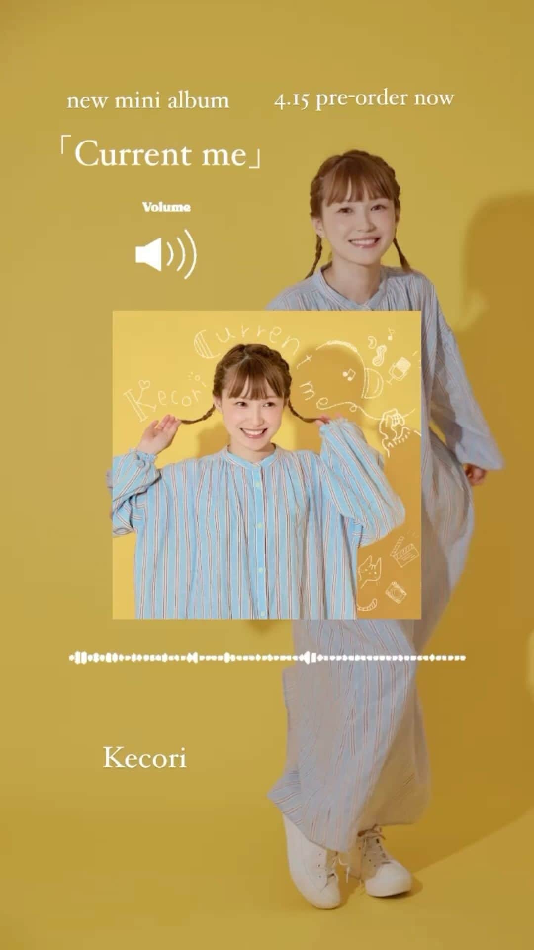 Kecoriのインスタグラム：「本日よりnewミニアルバムの予約販売が始まりました💿🎊✨こちらはCD盤の試聴です🎧🥺ご注文して下さった方々ありがとう✨✨  実はこのCDは私も手元にまだ届いて無くて ドキドキなんだ✨✨ ご注文は、kecori's shopのサイトからになります！ストーリーにもリンク貼ってあります♪ ショップの備考も全部読むからね✨☺️  今回のCDは数量限定なので、在庫がどんどん少なくなってきております🥺 グッズとセットの方は完売したよ😭 みんなほんとにありがとぅ✨🥲  今回の新曲達、全部シングルで出したいくらいどれも思いが積もってる📝✨  1stや2ndの時に比べると、音の機材もガラリと変わったりと 作成側も全体的にレベルUPしてます💿✨ 心晴るのpiano ver.はリクエストで入れさせて頂きました。 間奏とか泣けるし、ねこのうたも。。。。(TT)  また新しい自分のアルバム、是非受け取ってね！！  それから、編曲でいつもお世話になってる小椋さん！！ 今回も素敵なアレンジありがとうございました💪✨ わたしが色々こだわりが強くなってきて、編曲の時も、いつも困らせております。笑  @ogurakenji  5月のワンマンまでついに一ヶ月切ったし あとは、みんなに会えるのが楽しみ🌷✨💪 ライブも迷ってる方は是非遊びに来てね🎙  本当にありがとう‼︎☺️ #Kecori#けこり#ミニアルバム#発売#作詞作曲#オリジナル」