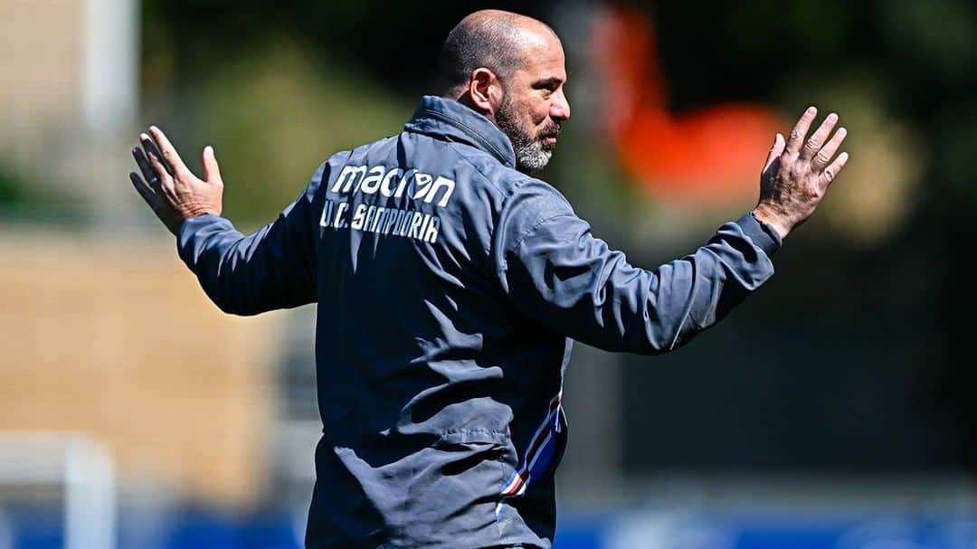 UCサンプドリアのインスタグラム：「🎙 Lecce-Sampdoria: le parole di Stankovic • #LecceSamp, #Stankovic: «Voglio una reazione di gruppo, sarà una battaglia».  #FORZADORIA 🔵⚪️🔴⚫️⚪️🔵」