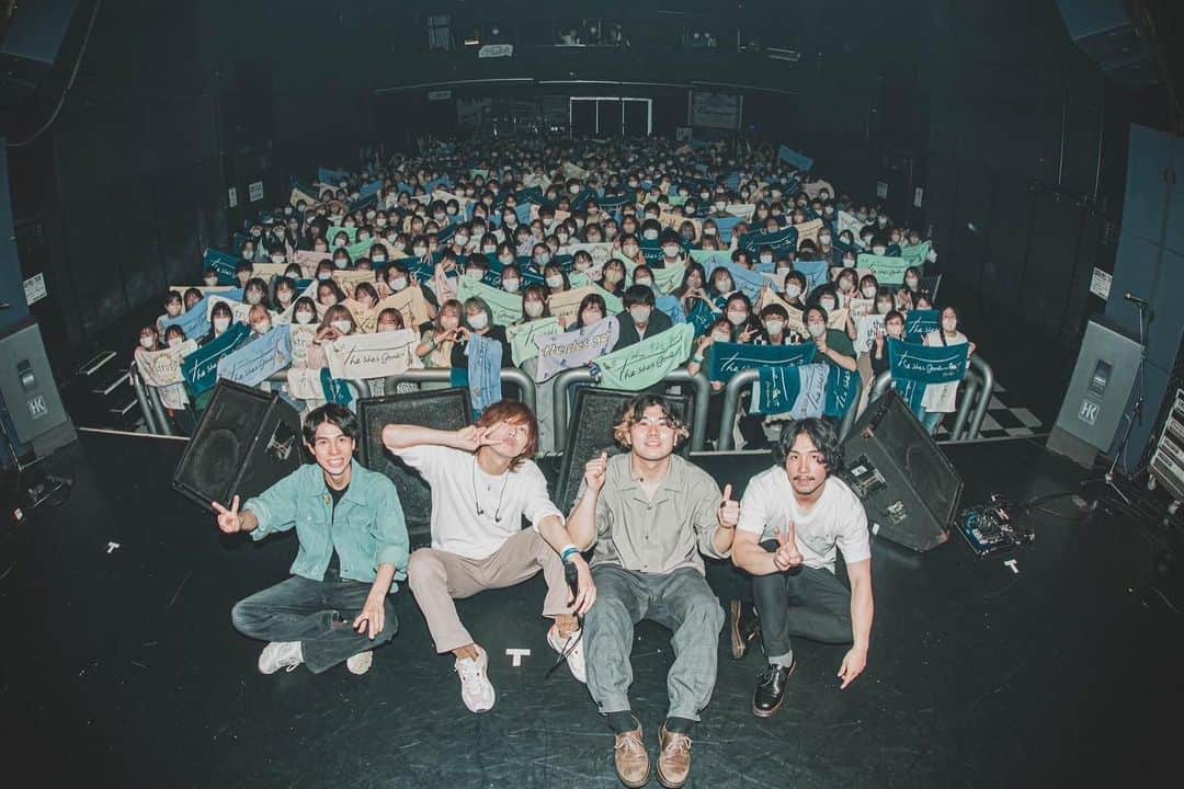 the shes goneさんのインスタグラム写真 - (the shes goneInstagram)「2023.04.15 福岡LOGOS 「PART OF YOUR HEART TOUR 2023」  福岡公演ありがとうございました！ 今日も感情を込めて演奏させていただきました🎸  6/23(金)の福岡LOGOSスリーマンライブも遊びに来てね👍🏻(マサキ)  Photo by @mio_photocam  #theshesgone #シズゴ #PARTOFYOURHEARTTOUR2023」4月15日 22時15分 - the_shes_gone