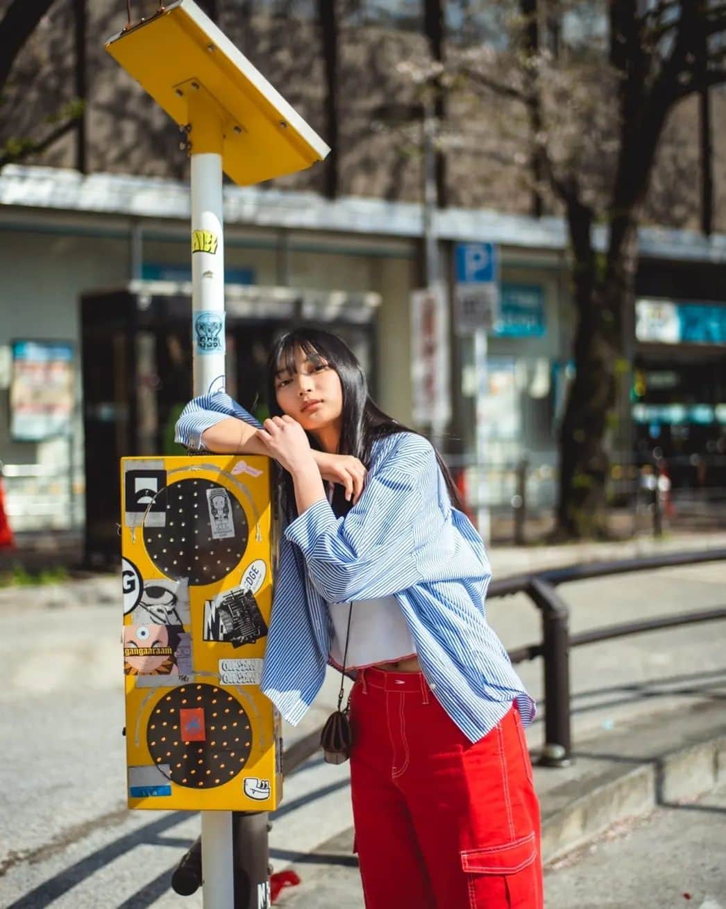 小寺結花さんのインスタグラム写真 - (小寺結花Instagram)「・  一駅ぶんくらいお散歩しながら撮影していただきました。 すごく楽しかったです☻  📷/ @mariange.9 　　Remon Nagasawa」4月15日 22時24分 - yuikakodera_box