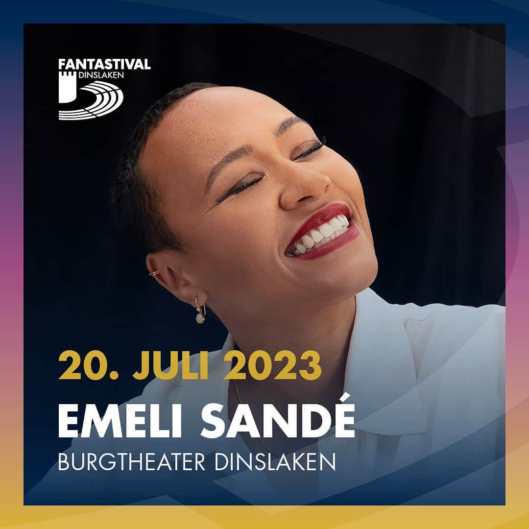 Emeli Sandéのインスタグラム：「Germany we’re coming back this summer!! :) @fantastival_dinslaken 20th of July! Hope you make it xxx 🌞🌞🌞🌞」