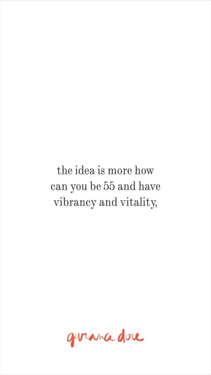 ギャランス・ドレのインスタグラム：「In the latest episode of my podcast, I explore the subject of aging—this is the first of a series, because I have so much to say!!!  Listen on all platforms, and at the link in bio 😊」