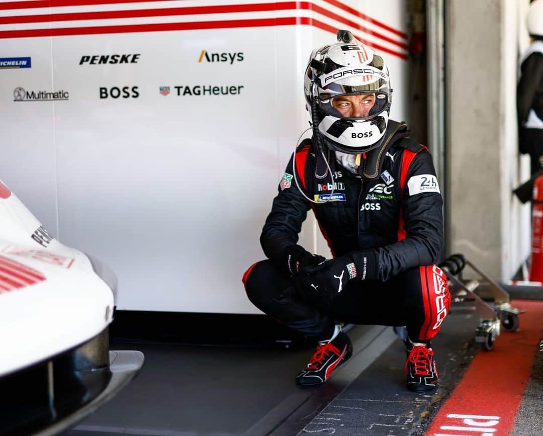 アンドレ・ロッテラーのインスタグラム：「Eyes on tomorrow’s race! Good job by @kevinestre in qualifying! Starting p5. The best we could do @porschepenskemotorsport」