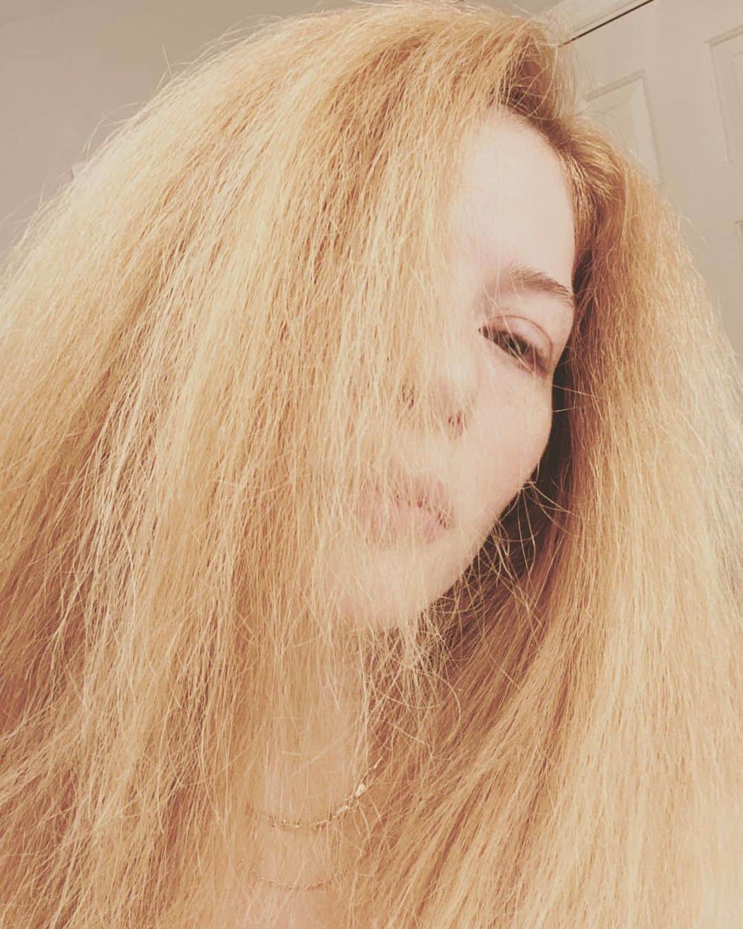 レイチェル・レフィブレのインスタグラム：「My split ends are a cry for help. Anyone else hate the salon chair? I know it’s a luxury so I feel guilty admitting this but I can’t sit perfectly still for that long while they cut! Am I alone?」