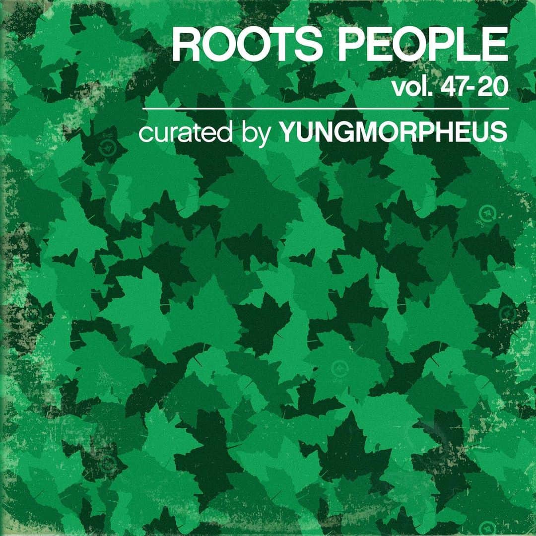 エルアールジーのインスタグラム：「New Roots People Playlist no 47-20 is Live, curated by @yungmorpheus / available on @spotify #lrgclothing #hustletrees 🎶🌲🦒」