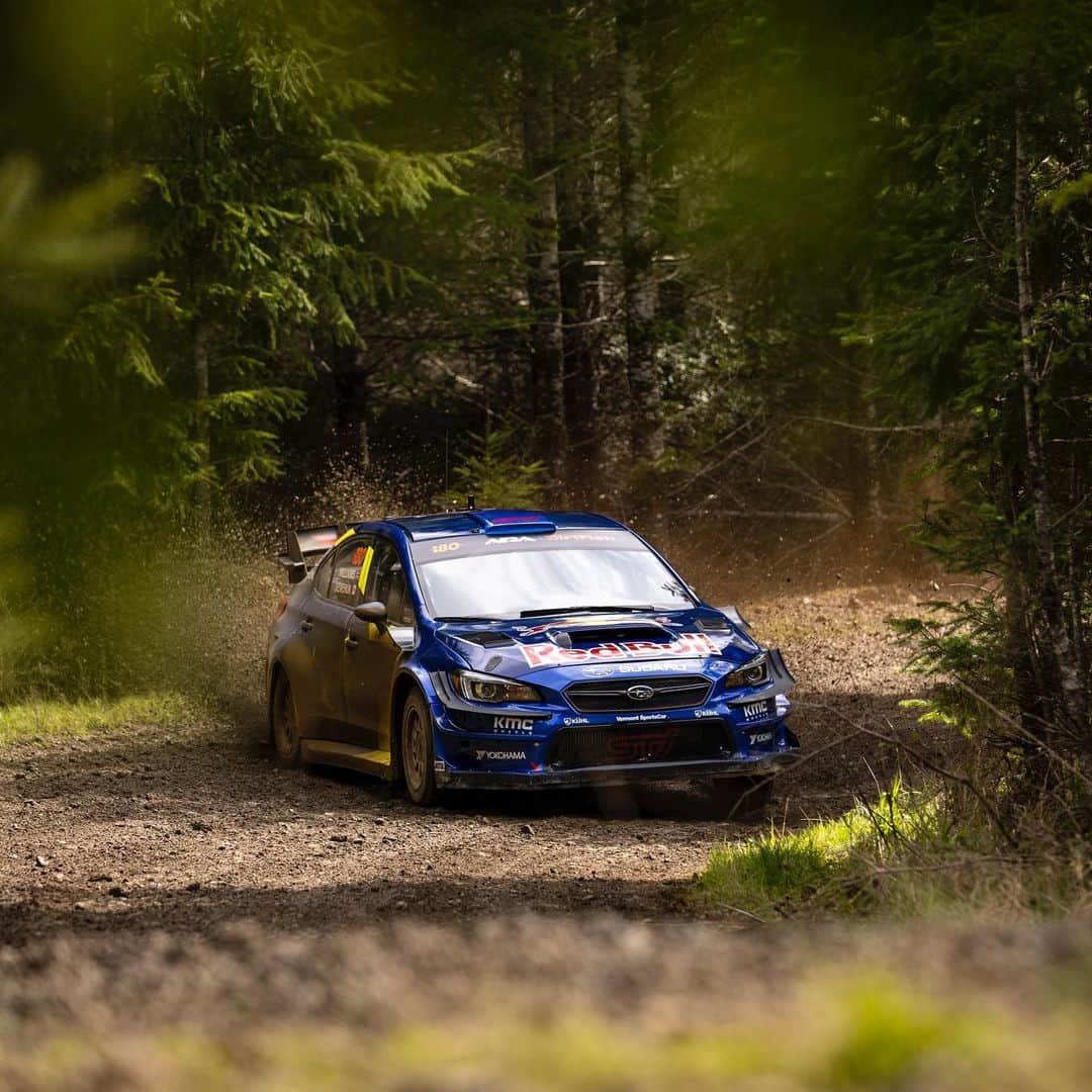 のインスタグラム：「🗓️ One week and counting… @olympusrally   #subaru #rally #motorsports #pnw  📸 @ben.haulenbeek」