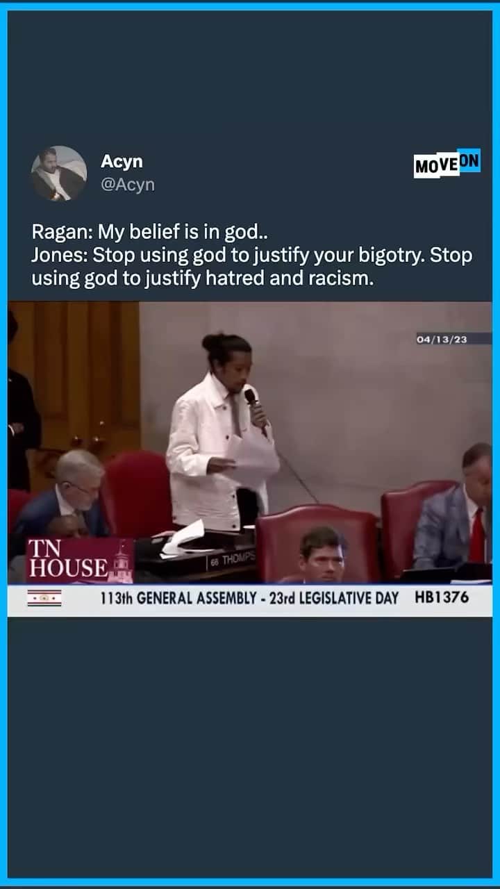 アリミ・バラードのインスタグラム：「This is HOW you do it. This young man is PUTTING IN WORK!!!! 💫🇺🇸💯  #Repost w/ @moveon Thank you for saying it, Rep. Jones! 🙌」