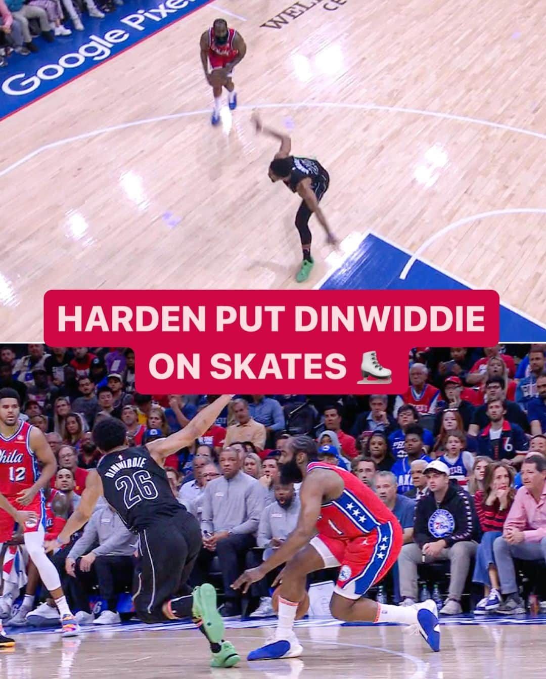 スポーツセンターのインスタグラム：「Vintage James Harden 🤩」