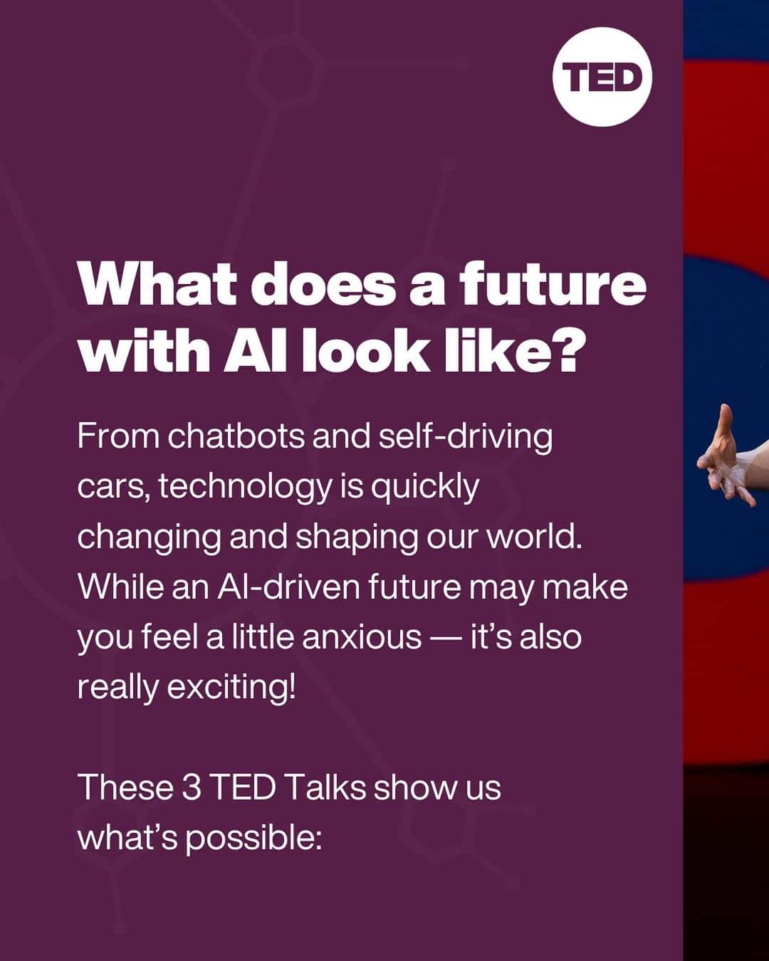 TED Talksのインスタグラム