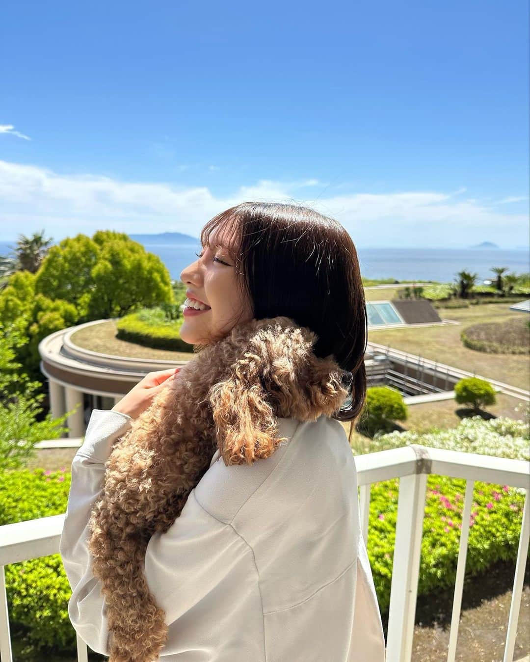 小玉梨々華さんのインスタグラム写真 - (小玉梨々華Instagram)「まろんのお誕生日が 近いので伊豆旅行に行ってきました💌」4月16日 19時13分 - ririka_kodama