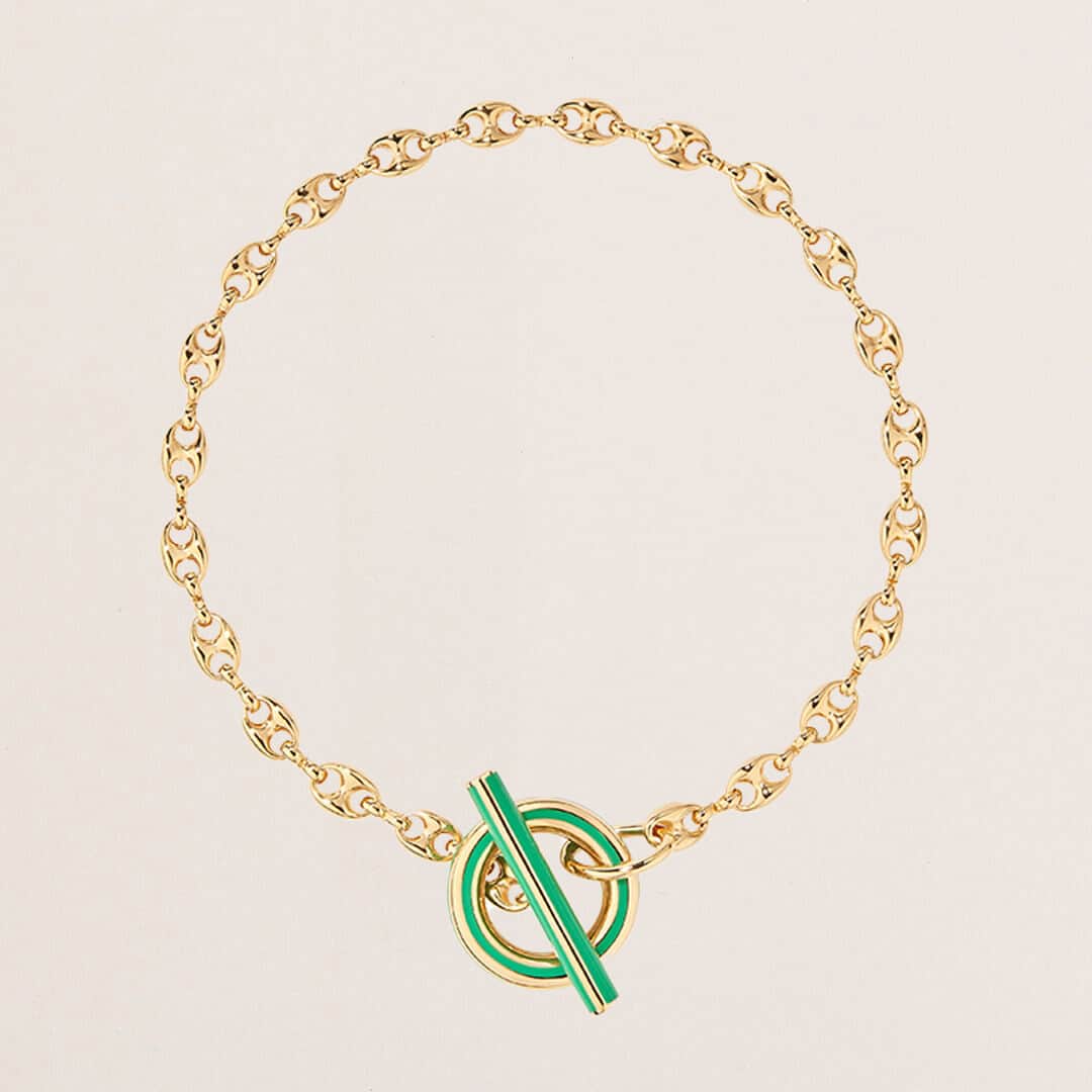 オーレリービダマンのインスタグラム：「The pure & vintage design of Tarsila 🍀 #SS23 #jewellery #aureliebidermann」