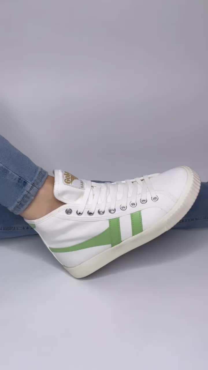 ゴーラのインスタグラム：「What colour high top is your fave ?⁠ ⁠ 1. Green⁠ 2. Blue ⁠ 3. Gold ⁠ 4. Silver ⁠ ⁠ Shop all our high top's at Gola.co.uk」