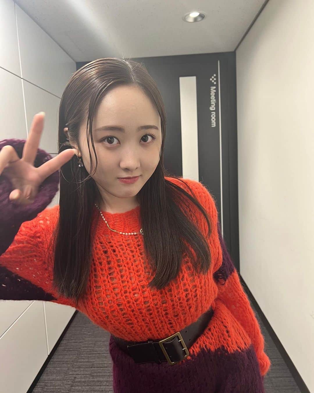 本田望結のインスタグラム：「ピースしかレパートリーがありません。」