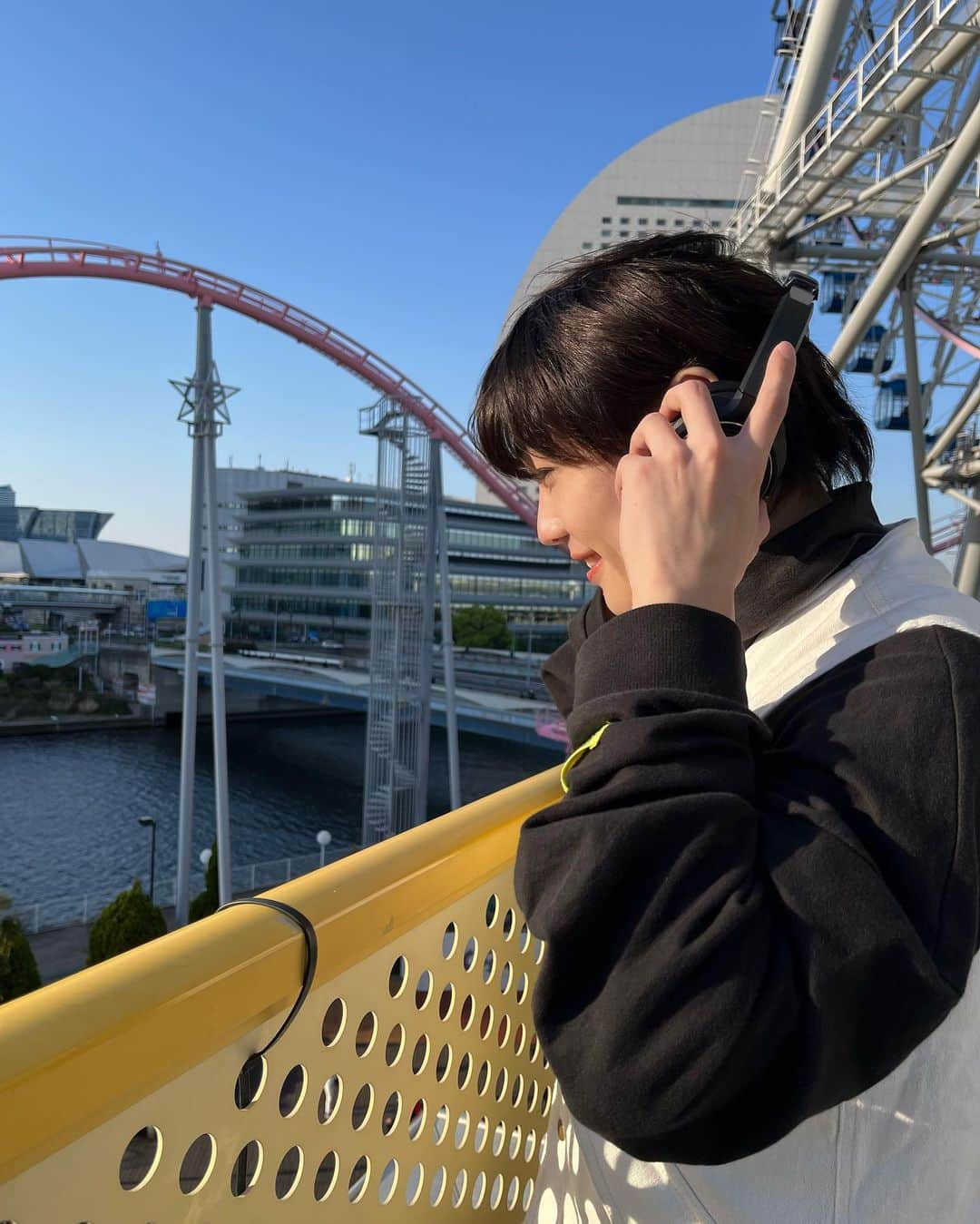 石原知哉さんのインスタグラム写真 - (石原知哉Instagram)「こう見えてジェットコースター乗れます🎢え？どう見えて？   #コスモワールド  #コスモパニックの非常口  #model  #reels  #vlog  #ootd  #style  #문빈#feedxwear  #aestheticphotos  #dailylife  #asianboy  #asianfashion  #foryou  #japan  #korea  #half  #outfit  #셀카샷  #셀카  #패션  #데일리룩  #dailylook  #오오티디 #얼스타그 #셀카그램 #reelsinsutaglam #fff #lfl」4月16日 18時58分 - tomoya_isihara