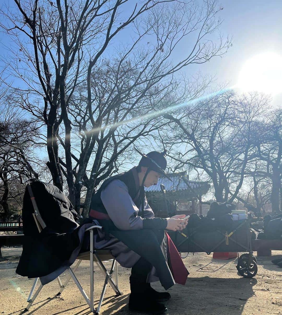 チェテファンのインスタグラム：「월요일#꽃선비열애사」