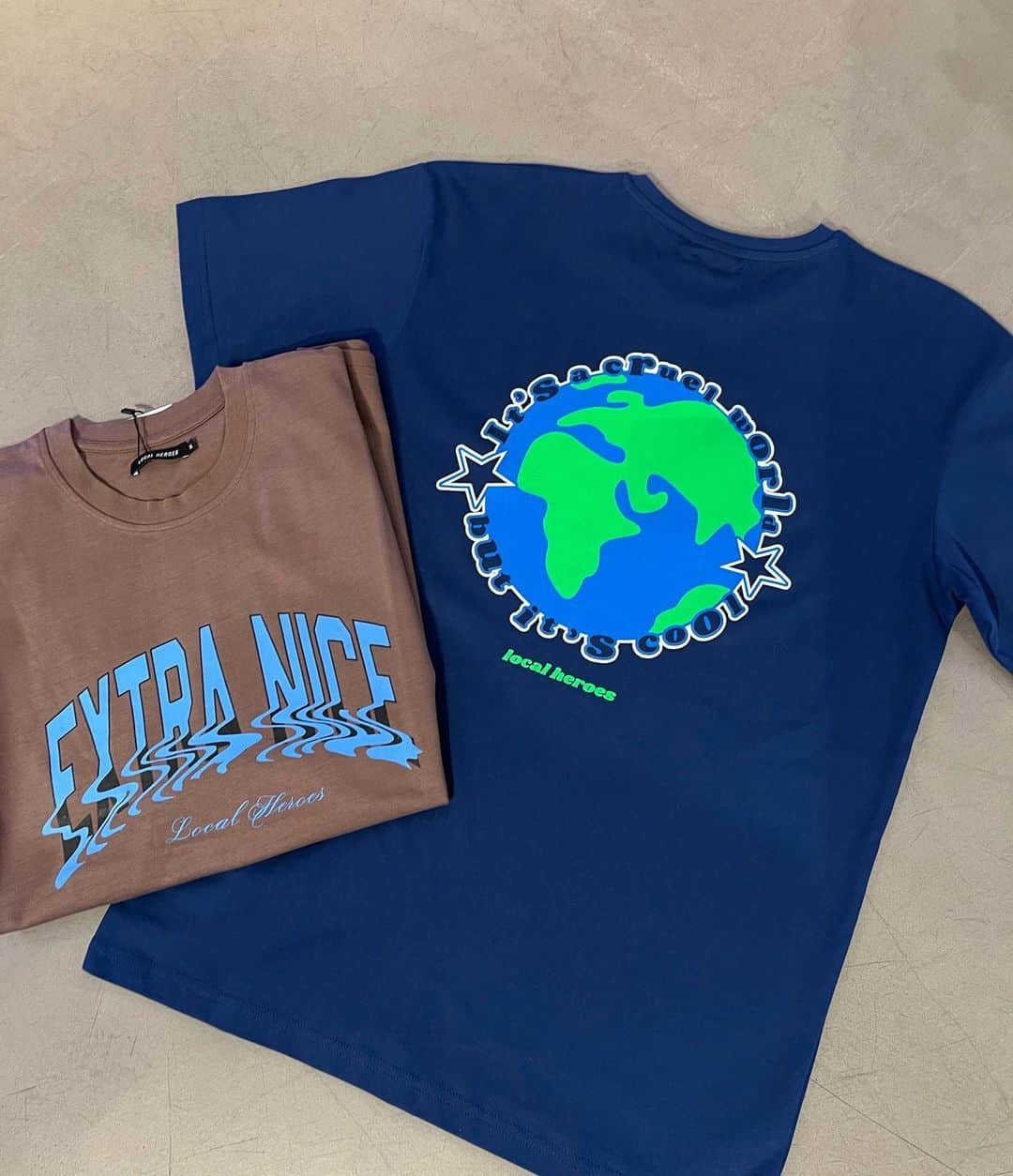 LOCAL HEROESさんのインスタグラム写真 - (LOCAL HEROESInstagram)「colors of Earth 🌎 / check out our Cool Tees」4月16日 19時10分 - localheroes