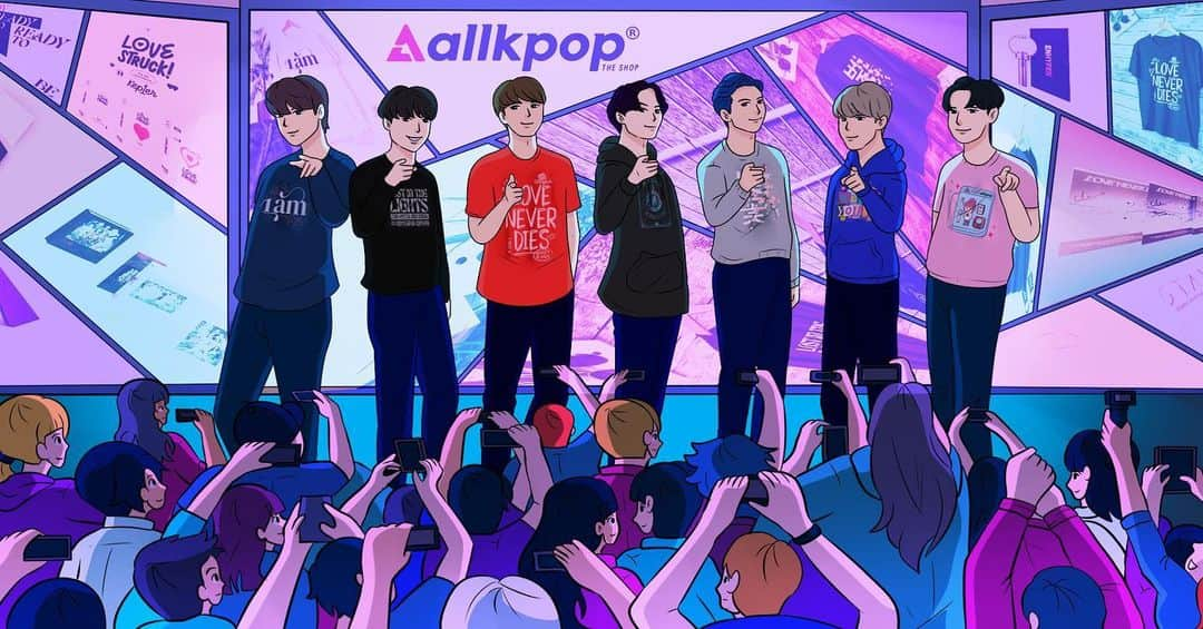 allkpopTHESHOPさんのインスタグラム写真 - (allkpopTHESHOPInstagram)「Check out our new banner artwork 🇰🇷😍 #kpop #Bts #likecrazy #suga」4月16日 10時15分 - allkpoptheshop