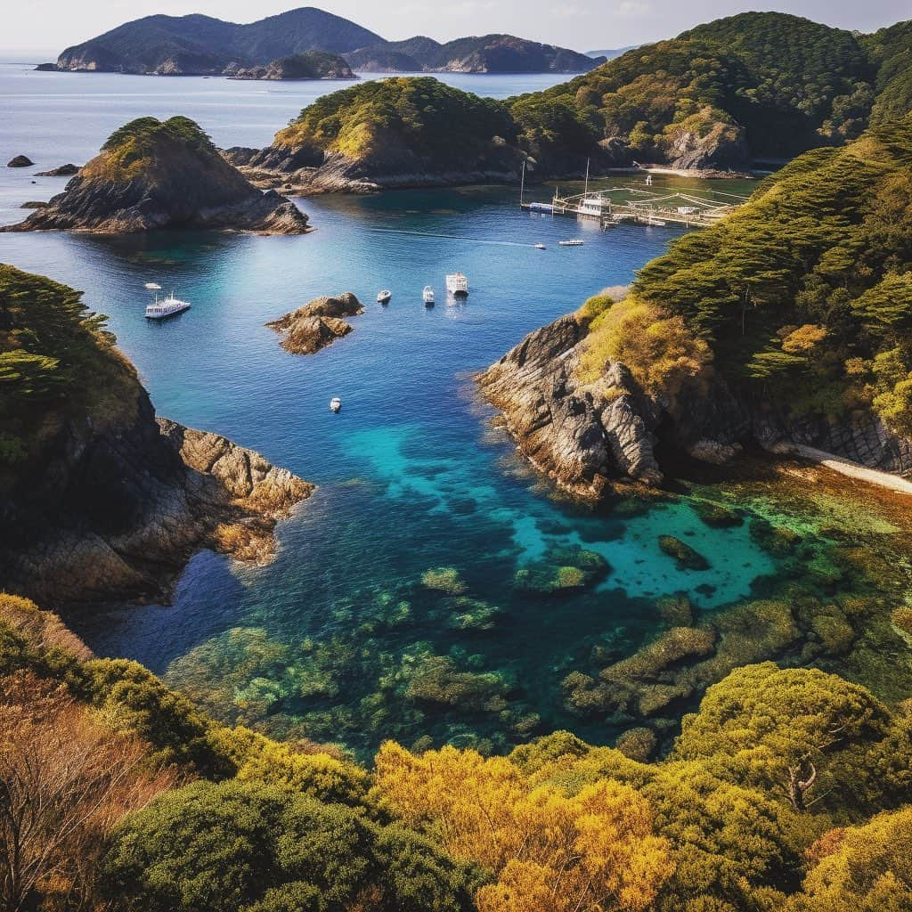 クリス・ハートさんのインスタグラム写真 - (クリス・ハートInstagram)「Connecting with nature: Japan has more than 6,800 islands! Time to explore the hidden gems of the archipelago! 🏝️ #IslandHopping」4月16日 10時26分 - chrishart_official