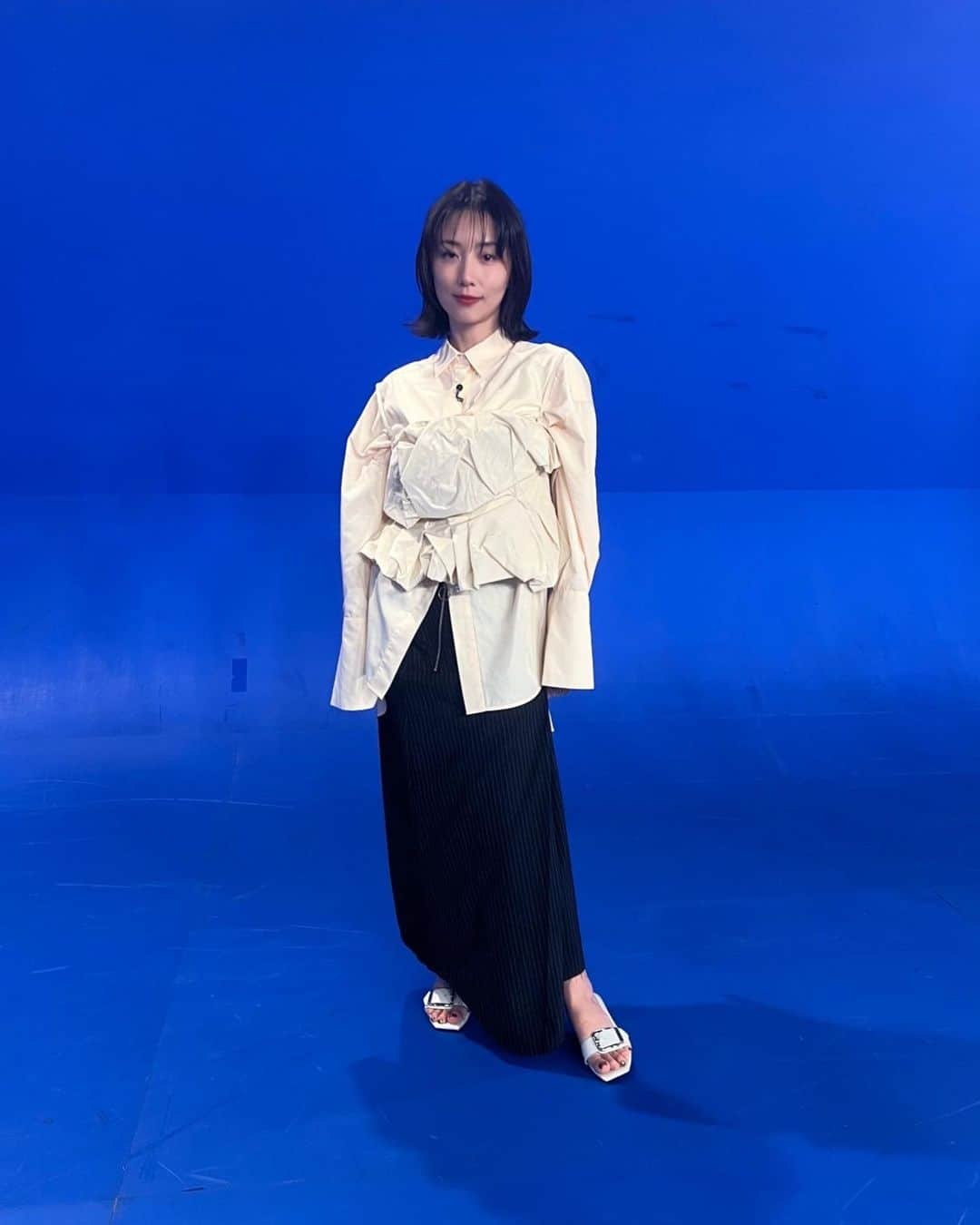 MEGUMIさんのインスタグラム写真 - (MEGUMIInstagram)「最近はこんな格好でお送りしましま🙏  ①tops & skirt @cfcl_official ② tops @@tomorrowland.b_official skirt @edition_jp  ③ @p_h_e_e_n_y   ④ @rito_structure ⑤ @togaarchives   ⑥ @prankproject_official  @ree.jewellery  @senso   ⑦  @maisonspecial_womens_shop  @lunique_official_   ⑧ @lautashi  @lunique_official_   ⑨ @msgm   ⓾ @miharayasuhiro_official」4月16日 11時24分 - megumi1818