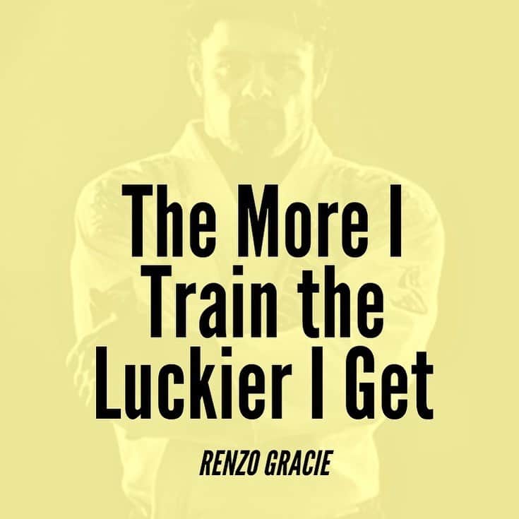 ジョルジュ・サンピエールさんのインスタグラム写真 - (ジョルジュ・サンピエールInstagram)「The more I train the luckier I get.   -Renzo Gracie」4月16日 11時47分 - georgesstpierre