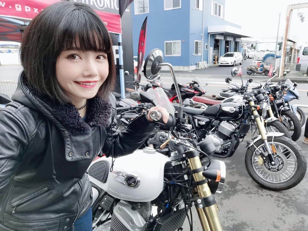 美環のインスタグラム：「おはよー！🫡🫡GPX大試乗会やってるよ〜🏋️✨」