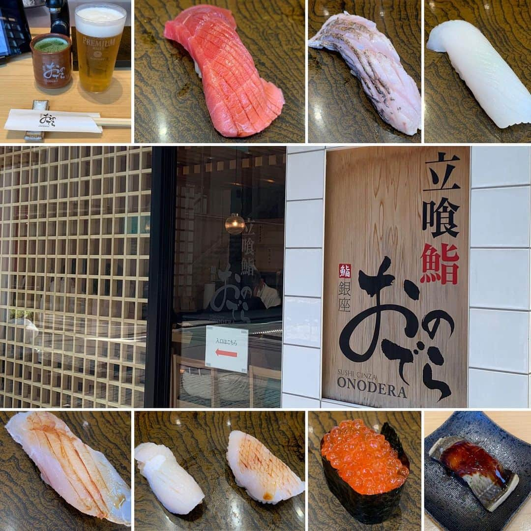 くろさんのインスタグラム写真 - (くろInstagram)「立喰鮨銀座おのでら本店🍣←店舗は表参道w  表参道で髪の毛を切って🍣ランチ  回転寿司と立喰が同じ店舗内にあって前回同様に回転寿司は待ちアリでしたが立喰は空きありだったので今回も立喰をチョイス🍣←最初から立喰目当て で、立喰といいつつ座れますw  ちなみに、回転と立喰だとシャリもネタの部位も違うらしいっす。←回転は2貫・立喰は1貫  回転寿司エリアの品もオーダー出来るので、揚げ物とかも地味に頼めるのが嬉しいっす◡̈  リーズナブルに堪能出来るお鮨屋さんが増えて嬉しい限りです🍣←ここは座れるけどw  #立喰鮨銀座おのでら本店 #銀座おのでら  #やま幸のマグロ #やま幸のまぐろ #やま幸 #表参道ディナー #表参道グルメ #表参道鮨 #表参道寿司 #表参道すし #鮨ランチ #寿司ランチ #くろ呑み喰い」4月16日 14時27分 - m6bmw