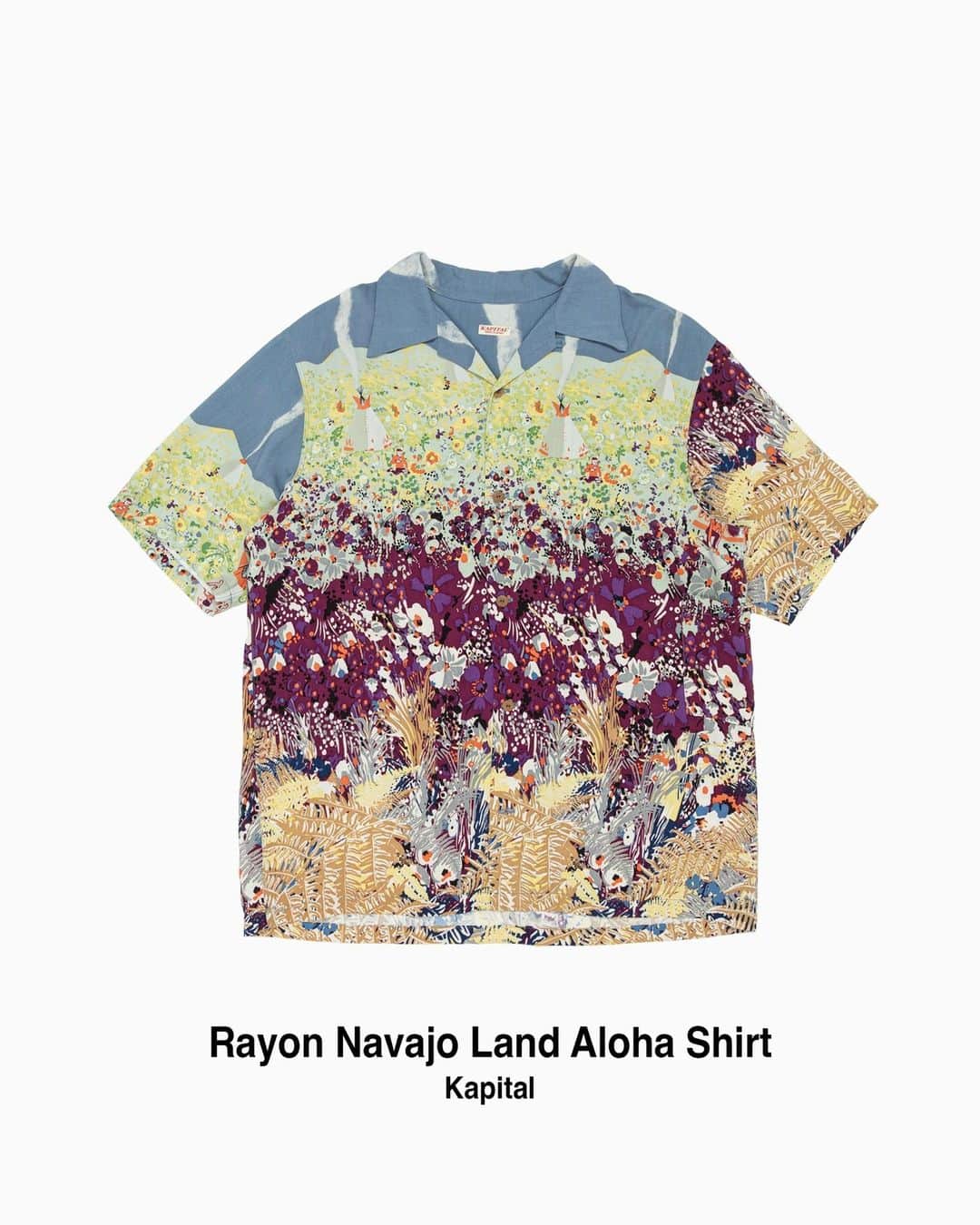 ガーブストアのインスタグラム：「Master the art of laid-back summer dressing with our stellar lineup of warm-weather shirts, informed by lightweight fabrics – linen, poplin, seersucker – and boxy cuts. Discover standout styles from Garbstore, Kapital, Heresy and more.」