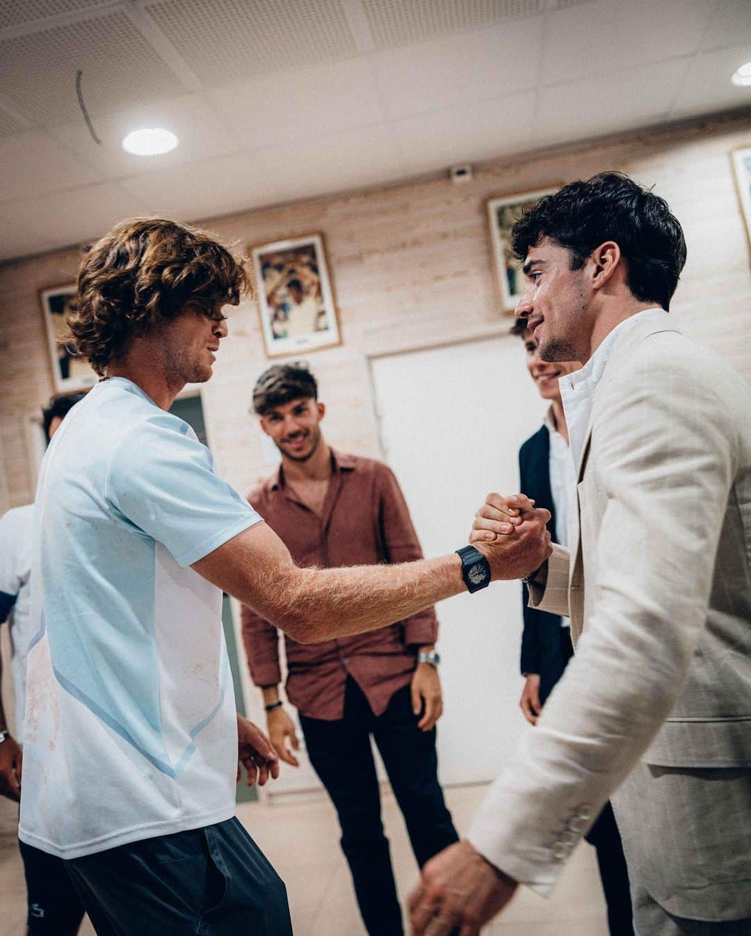 シャルル・ルクレールさんのインスタグラム写真 - (シャルル・ルクレールInstagram)「This was a fun day 🎾 @atptour」4月17日 3時28分 - charles_leclerc