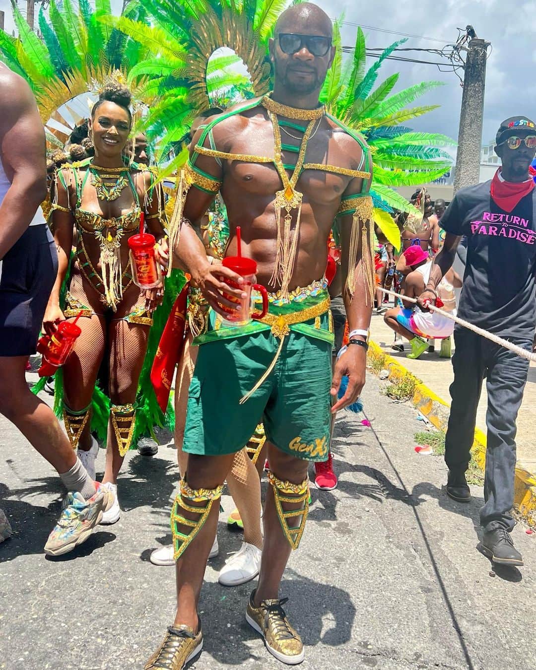 アサファ・パウエルのインスタグラム：「We on the road with @genxsjamaica」