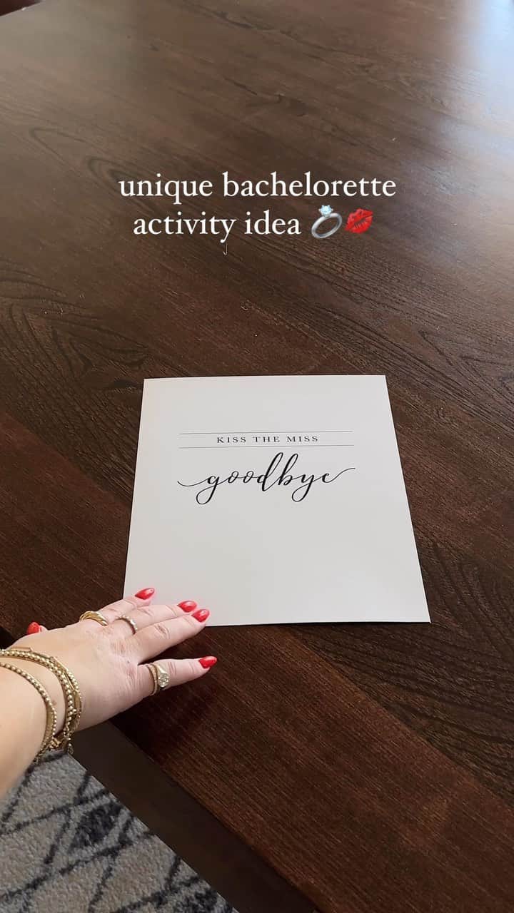トーリ・ウェブスターのインスタグラム：「this is the most thoughtful, sentimental, and unique bachelorette activity idea 💍💋 kiss the miss goodbye!   save this as inspiration and treat your fellow bridesmaids to some new @charlottetilbury lipsticks, and gift your bride with a picture frame she will cherish long after the wedding day 👰🏻‍♀️❤️   loved this experience with my girls 💋💄 + so happy for the bride-to-be @tatianadowhaluk ✨  my bestie @kodakcapturer shared this idea with me a few years back, and I want to recreate it for every bride of mine in the future because it’s so fun & special!! 🙏   #bridesmaid #bachelorette #bacheloretteparty #bacheloretteideas #bride #bridetobe #weddinginspiration #wedding #weddingideas」