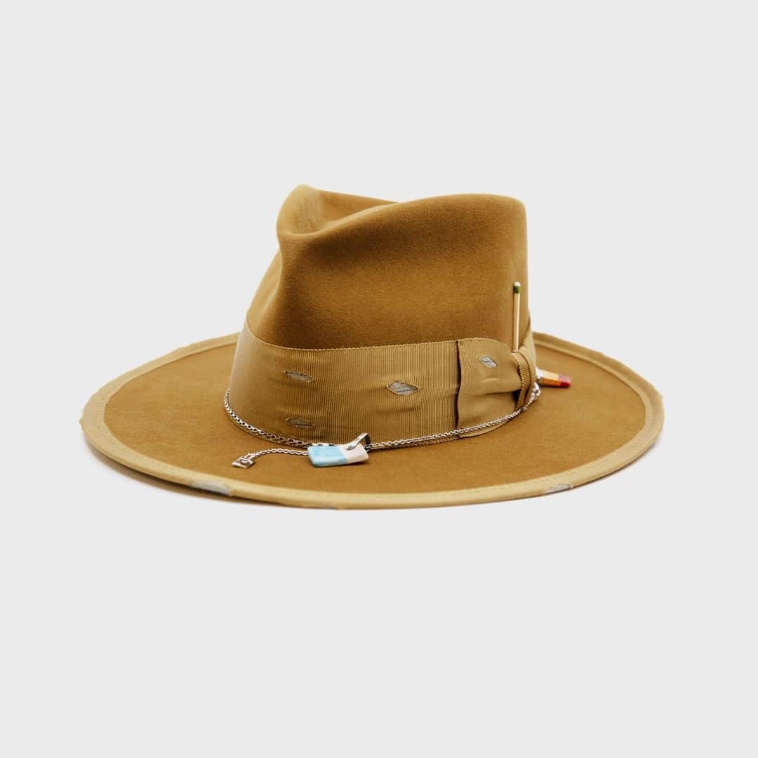 Nick Fouquetのインスタグラム：「Nick Fouquet Spring Summer 2023 “La Côte Sauvage” Collection  Starring Côte Sauvage, St. Palais, and Phare Ouest.  #NickFouquet #Headwear #ReadyToWear #SS23 #LaCoteSauvage #NF #UnmatchableStyle」