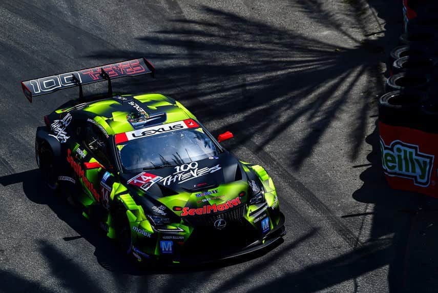 Lexus USAさんのインスタグラム写真 - (Lexus USAInstagram)「Victorious in Long Beach! 🏁 A huge congratulations to our @vasser.sullivan teammates on an amazing race! Taking P1 and P3 for a double podium finish!   #LexusPerformance #100thieves」4月17日 4時03分 - lexususa