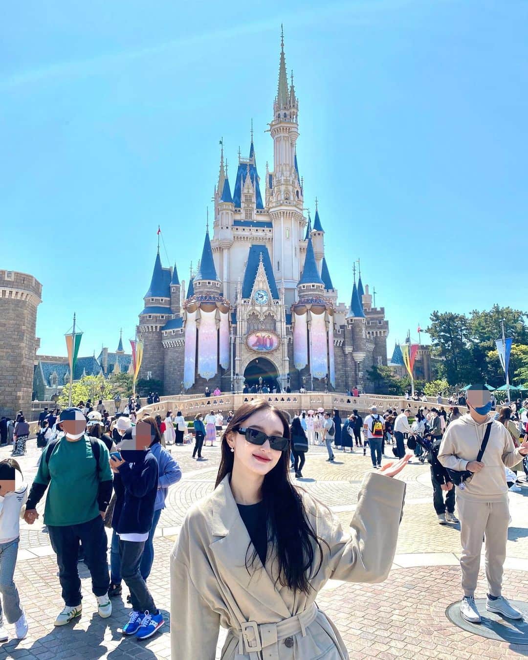 田澤明日香のインスタグラム：「Tokyo Disneyland 🏰」