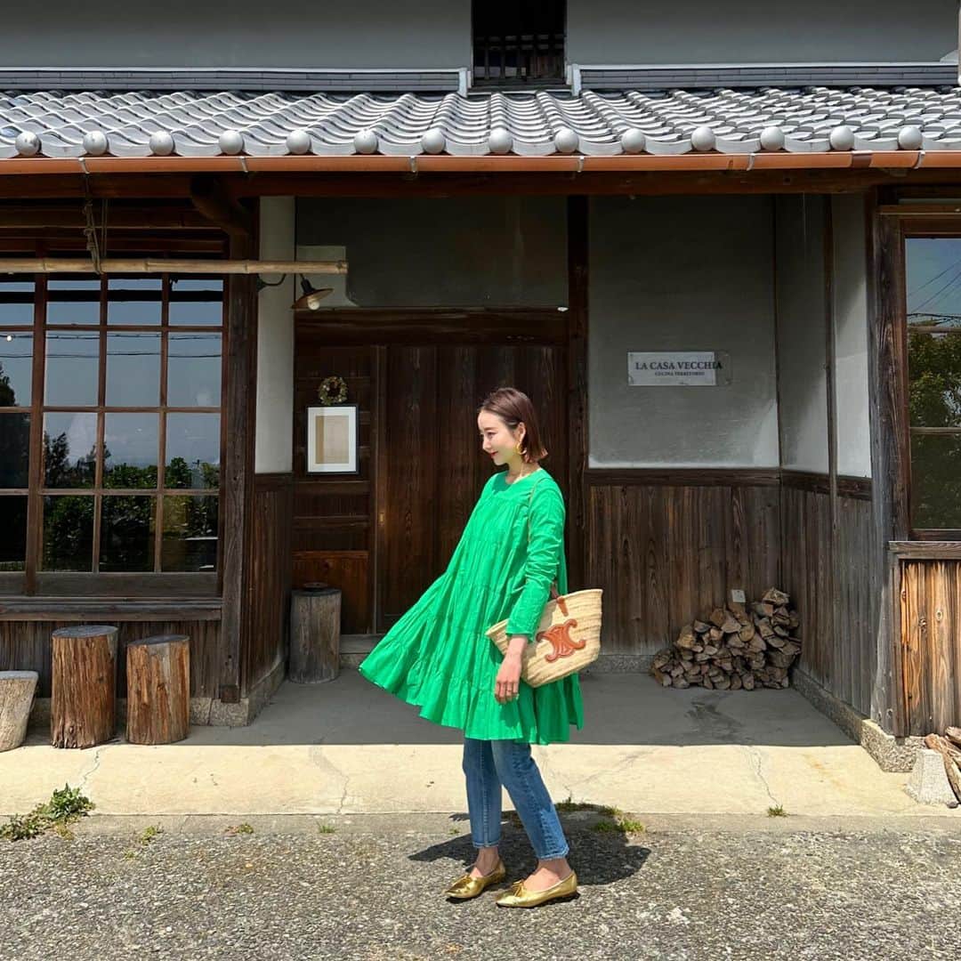 のインスタグラム：「.  💚💚💚  @ronhermanjp × @merlettenyc」