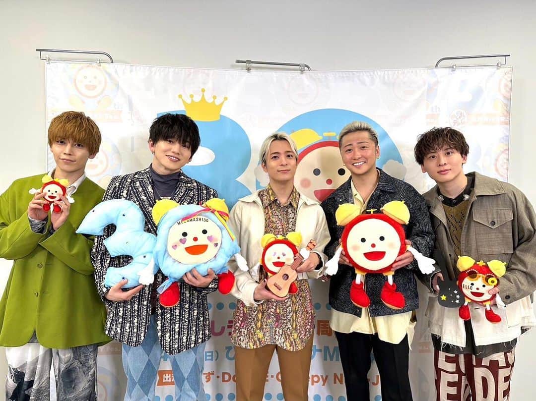 Da-iCEのインスタグラム：「#めざましテレビ30周年フェス ありがとうございました！  New Album『#SCENE』(5/24発売)より 新曲「#FunkyJumping」を 初パフォーマンスさせて頂きました！   <setlist> CITRUS DREAMIN' ON Clap and Clap Funky Jumping スターマイン Kartell  @mezamashi.tv  #Da_iCE」