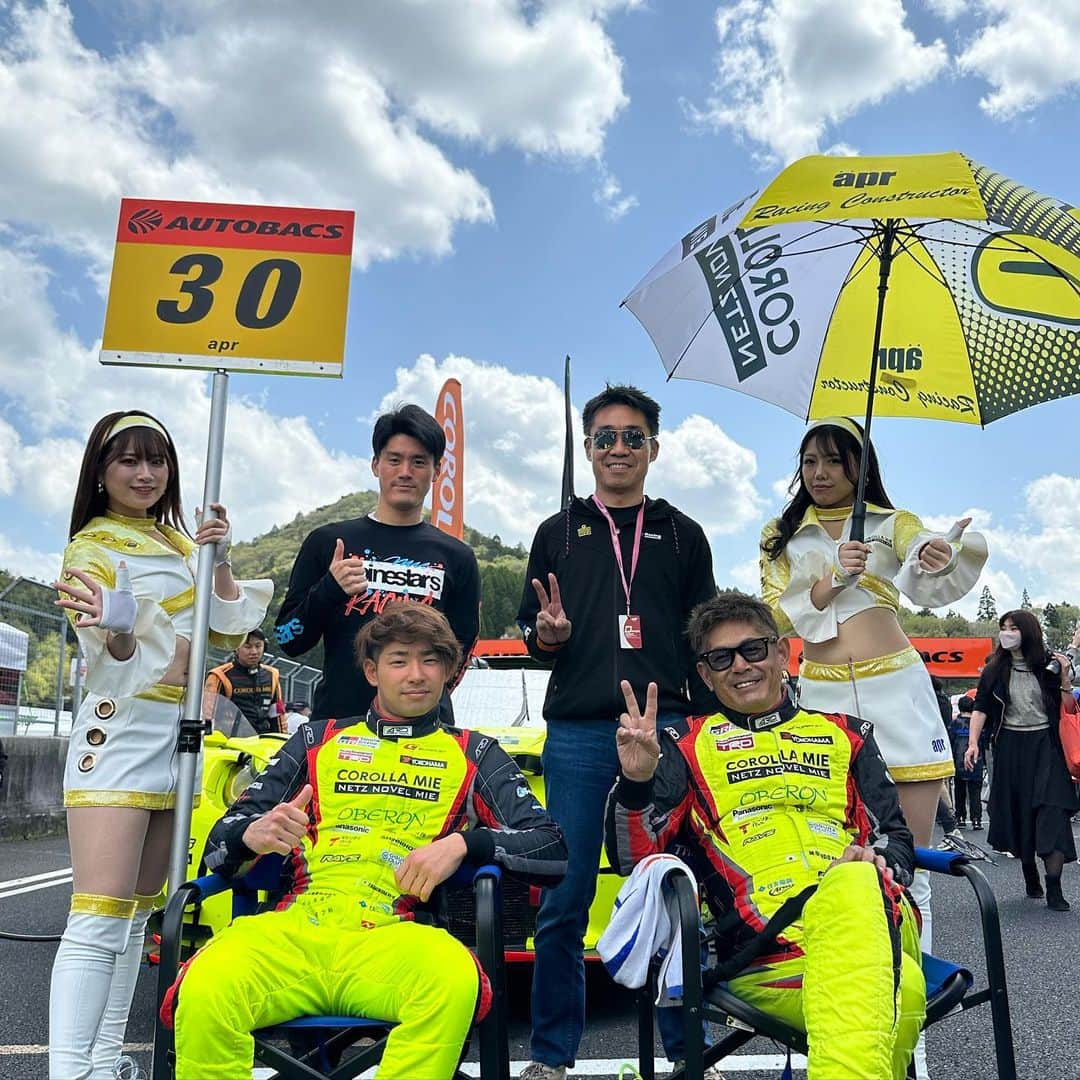 織戸学のインスタグラム：「めちゃくちゃ 良いレーシング  目指す事がはっきりして来た。  やっぱり teamと勝ちたい。  雰囲気最高」