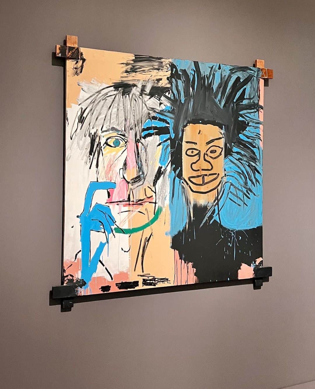 キャロライン・ダウルさんのインスタグラム写真 - (キャロライン・ダウルInstagram)「basquiat x warhol exhibition feat. jay-z 🐐」4月16日 23時42分 - carodaur