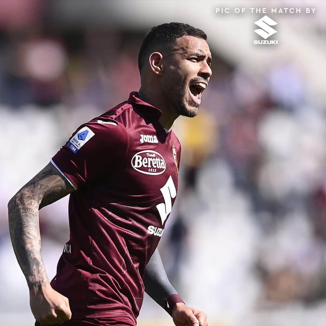 トリノFCのインスタグラム：「Gol numero 7️⃣ per @tsanabria9 nel 2023 💪  #SFT | #TorinoSalernitana」