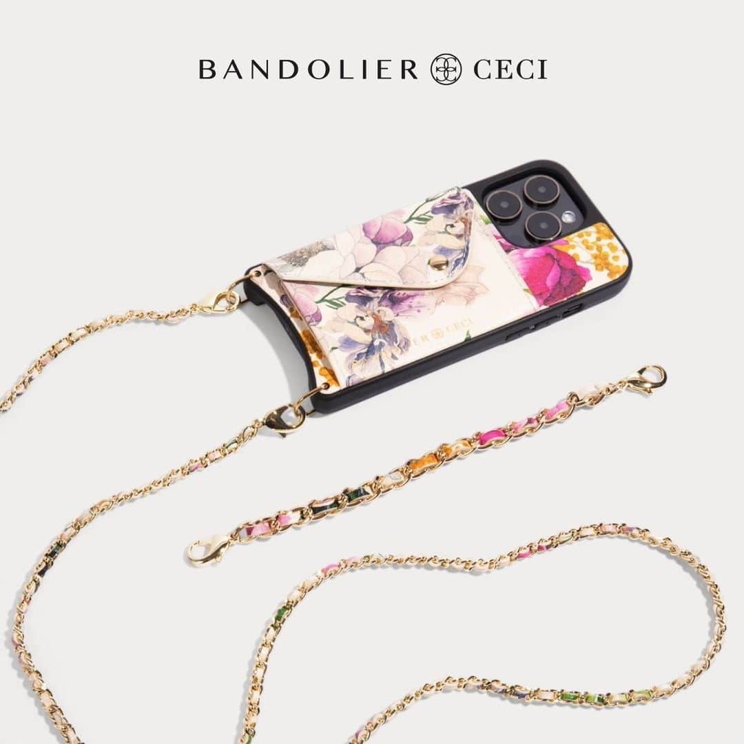 Ceci Johnsonさんのインスタグラム写真 - (Ceci JohnsonInstagram)「JUST LAUNCHED: a match made in luxury. ✨   Our limited-edition capsule collection with @BandolierStyle is now officially launched! 🌷   The #BandolierxCeci spring collection combines the beauty of nature with elegance to enhance any outfit. Our Founder and Creative Director, @CeciJohnson, and our design team hand-painted and curated each print. The detachable straps and accessories allow you to carry your phone and other essentials hands-free, making it the perfect option for the modern, sophisticated woman. Shop the collection today before it sells out! Link in bio.   #cecinewyork #cecijohnson #bandolier #bandolierstyle #matchmadeinluxury #luxuryiphonecases #handpaintediphonecases #springiphonecase #springtechaccessories #beautifyyourworld #justlaunched #floraliphonecases #floralfashion #floralaccessories」4月17日 0時50分 - cecinewyork