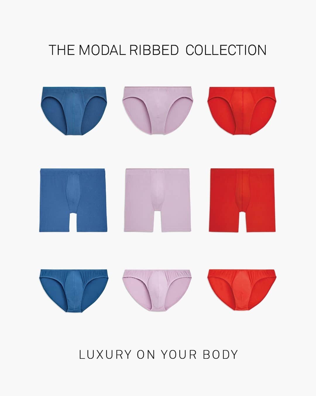 ツーイグジストさんのインスタグラム写真 - (ツーイグジストInstagram)「Experience the feel of the Modal Rib Collection featuring new colors. Check it out on 2XIST.com」4月17日 1時01分 - official2xist